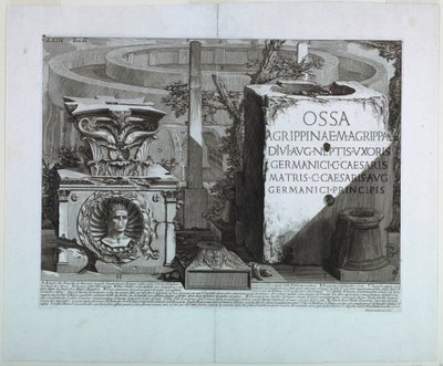 Ruínas do Mausoléu de Otaviano Augusto, Le Antichita Romane II de Unbekannt