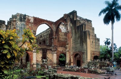 Ruínas do hospital de São Nicolau, fotografia de Unbekannt
