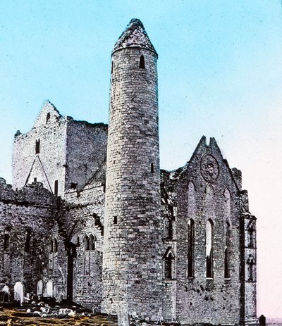 Ruínas na rocha de Cashel Co., Tipperary, c1910 de Unbekannt
