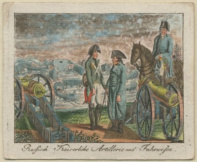 Grupo de Artilharia Imperial Russa, 1799 de Unbekannt