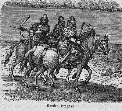 Guerreiros russos, c. 1620 de Unbekannt