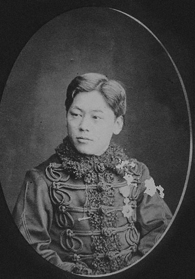 Sagen Ishizuka 1850-1909, aos 26 anos de idade, 1876. de Unbekannt