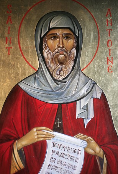 Santo Antônio. Igreja ortodoxa de Saint-Antoine-le-Grand Saint-Laurent-en-Royans França de Unbekannt