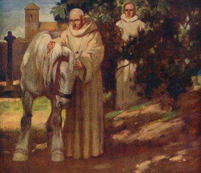 São Columba e o cavalo branco, 1912 de Unbekannt