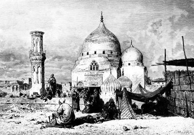 Mesquita de Saint Ibrahim, Dessouk, Egito, 1880 de Unbekannt