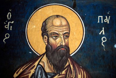 São Paulo: Afresco bizantino do século XIV (1332) Nathex, igreja da Virgem de Phorbiotissa, sítio Asinou Unesco região de Troodos, Chipre de Unbekannt
