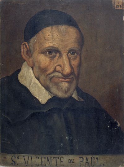 São Vicente de Paulo 1581-1660, c. 1660. de Unbekannt