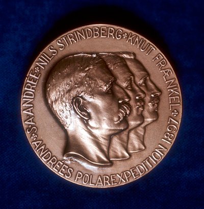 Salomon August Andree 1854-1897, engenheiro e balonista sueco, 1897 de Unbekannt