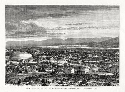 Salt Lake City, Utah, EUA, 1877 de Unbekannt