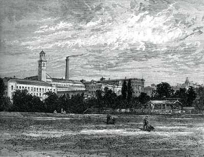 Obras de Saltaire, c1880 de Unbekannt