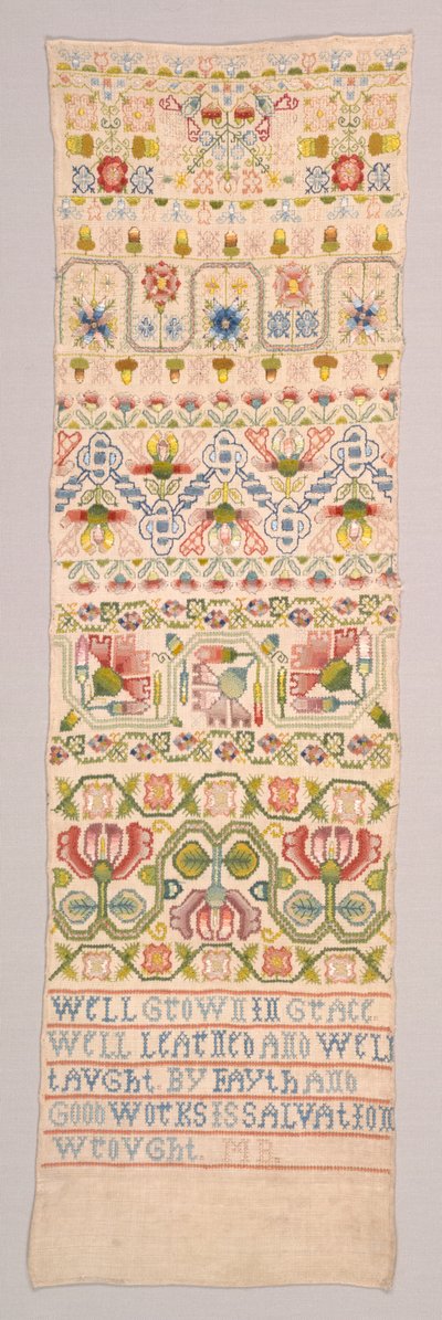Sampler, 1600s. de Unbekannt