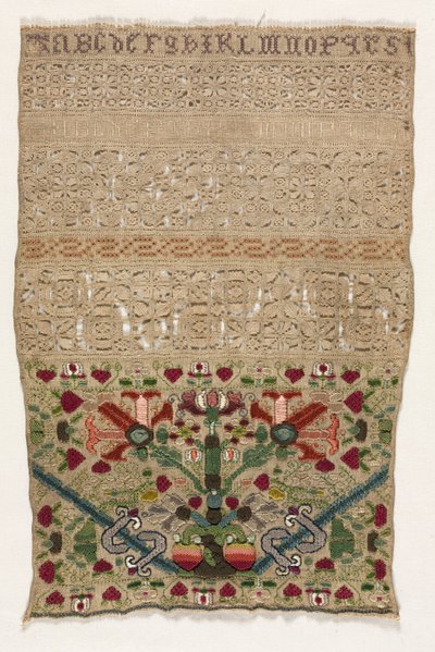 Sampler, 1600s. de Unbekannt