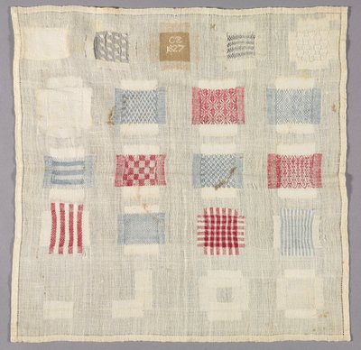Sampler, 1827. de Unbekannt