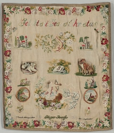 Sampler, 1870. de Unbekannt