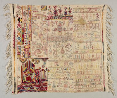 Sampler, século XIX. de Unbekannt