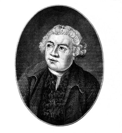 Samuel Foote, dramaturgo inglês, ator e gerente de teatro, c1875 1878 de Unbekannt