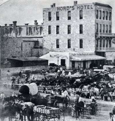 San Antonio, Texas, EUA, 1876, 1954 de Unbekannt