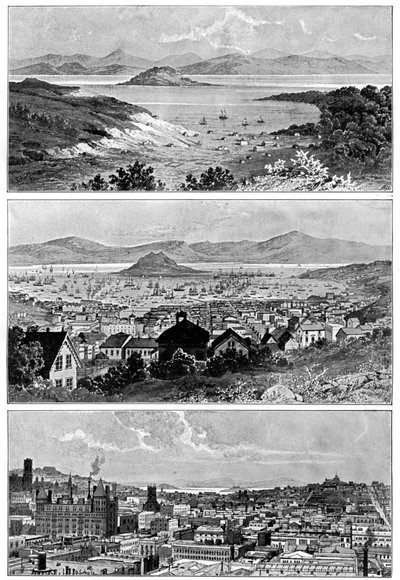 São Francisco em novembro de 1848, 1858 e final do século XIX, 1901 de Unbekannt