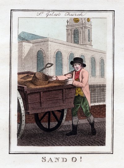 Sand O, Igreja St Giless, Londres, 1805 de Unbekannt