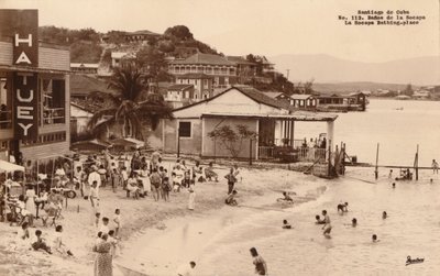 Santiago de Cuba. Balneário de La Socapa, Cuba, c1900s de Unbekannt