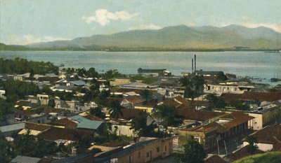 Santiago de Cuba Vista parcial, c1910. de Unbekannt