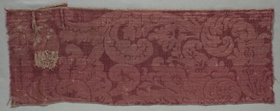 Têxtil acetinado, final dos anos 1600. de Unbekannt