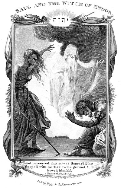 Saul e a bruxa de Endor de Unbekannt
