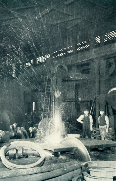 Serrar aço frio, 1922. de Unbekannt