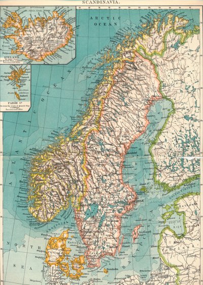 Escandinávia, c1906, 1907 de Unbekannt