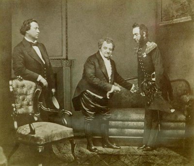 Cena de Aleksandr Griboyedovs toca Ai de Wit, Teatro Maly, Moscou, Rússia, 1850 de Unbekannt