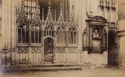 Cena do martírio, Catedral de Canterbury, 1929. de Unbekannt