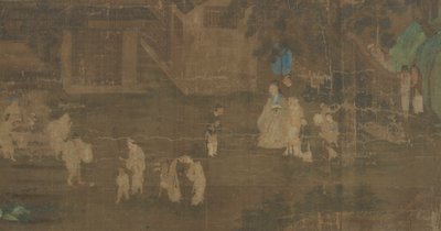 Cenas das Vidas de Homens Famosos parte 1, dinastia Ming, séculos XVI-XVII. de Unbekannt