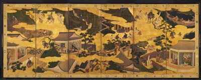 Cenas dos Contos de Ise, meados dos anos 1600. de Unbekannt