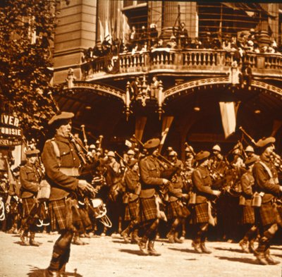 Soldados escoceses, 14 de julho de 1919 de Unbekannt