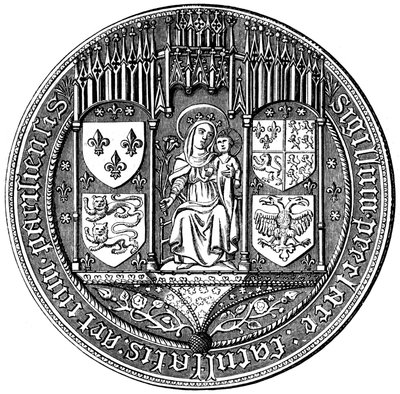 Selo das Quatro Nações ou Facutly of Arts, século XVI 1849 de Unbekannt