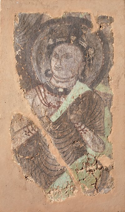 Bodhisattva sentado, c. 6º-7º século. de Unbekannt