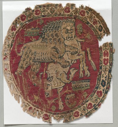 O segmento de uma túnica, 750-799. de Unbekannt