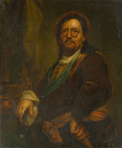 Auto-retrato (cópia de J. Kupecký) de Unbekannt