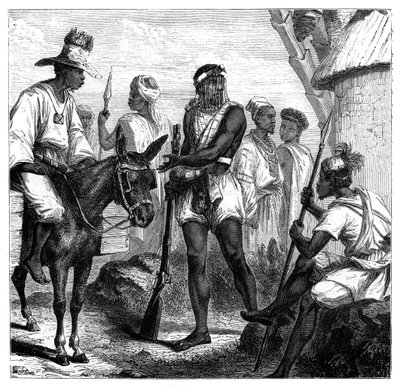 Povo senegalês, c1890 de Unbekannt