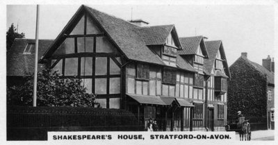 Casa Shakespeares, Stratford-on-Avon, Warwickshire, c1920s de Unbekannt