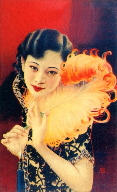 Cartaz publicitário de Xangai, c1930s de Unbekannt