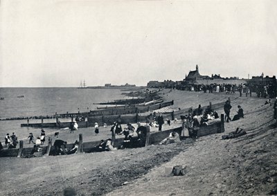 Sheerness - passeio e praia, 1895 de Unbekannt