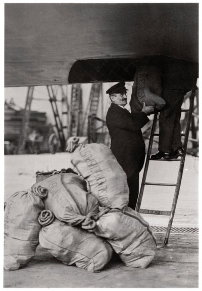 Envio do correio, Zeppelin LZ 127 Graf Zeppelin, 1933 de Unbekannt