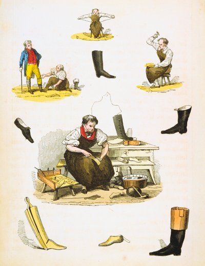 Sapateiro, c1845 de Unbekannt