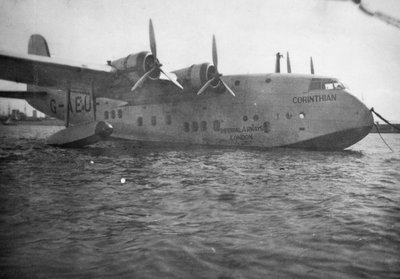 Barco voador Short Empire Corinthian, Alexandria, Egito, c1938-c1941 de Unbekannt