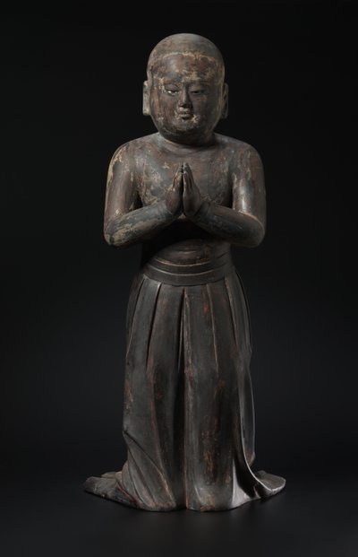 Shotoku Taishi aos dois anos, no início dos anos 1300. de Unbekannt