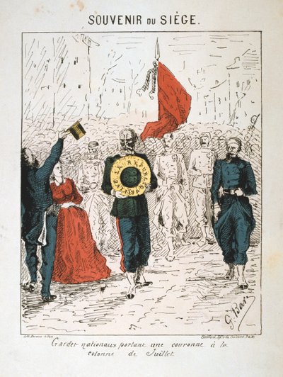 Cerco a Paris, 1870-1871. de Unbekannt