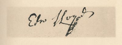 Assinatura de Edward Lloyd, 1712, 1928 de Unbekannt