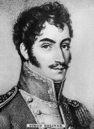 Simon Bolivar 1783-1830, líder político e militar venezuelano, c1910 de Unbekannt
