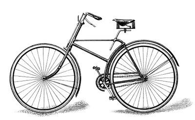 Bicicleta de segurança especial para cantores, c1886 1890 de Unbekannt